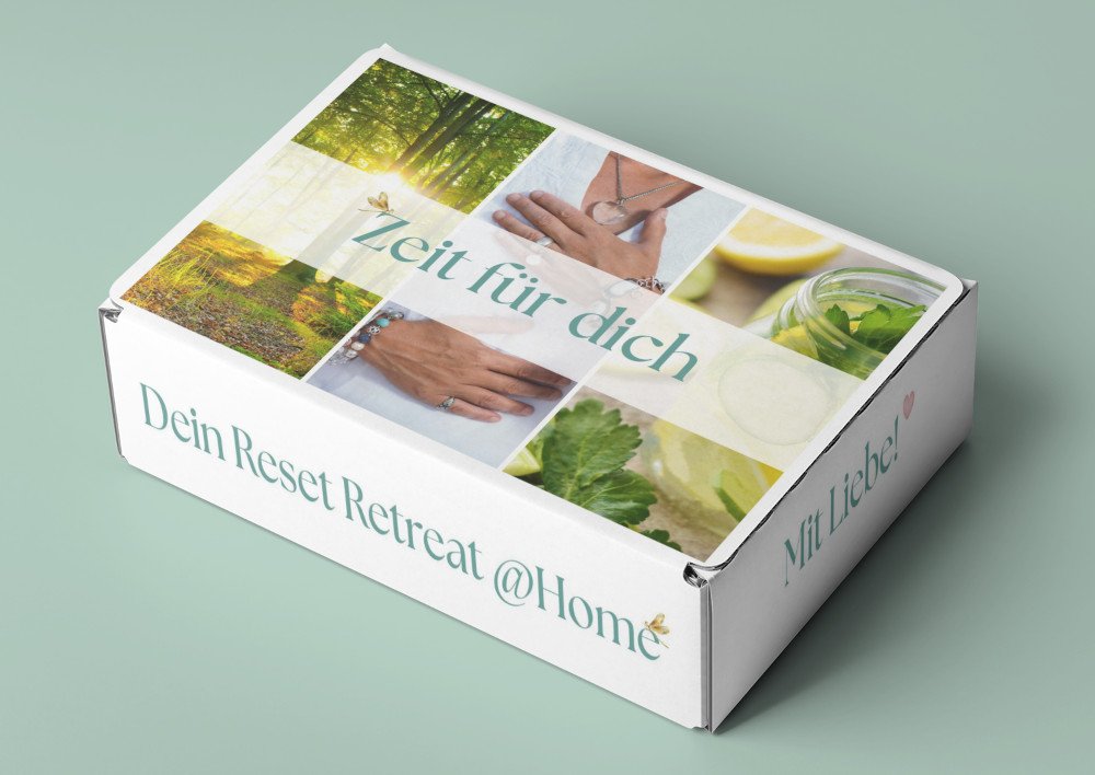 Retreat Box Mockup grün HG 1000px